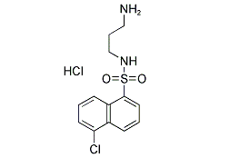 N-(3-Aminopropyl)-5-chloro-1-naphthalenesulfonamide, hydrochloride
